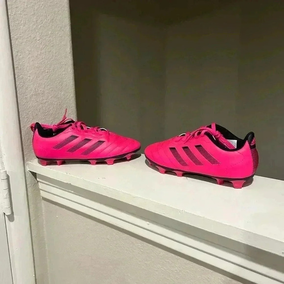 adidas Other - Adidas Goletto VIII Pink Soccer Cleats GW6163 Kids Youth Girls Size 2Y Athletic